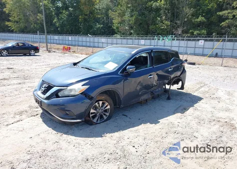 2015 Nissan Murano Sl from USA, damaged, VIN 5N1AZ2MH3FN272443
